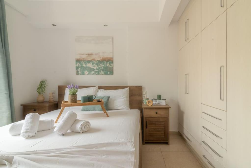 Citrea Stylish House With Garden Near Beach Ираклио Екстериор снимка